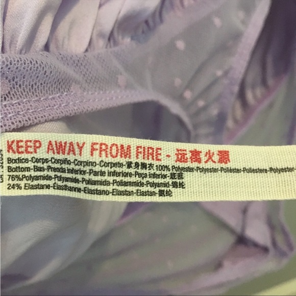 NWT Free People Another Round lavender bodysuit - Picture 16 of 16